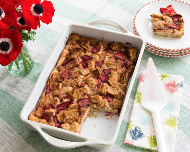 Image of Baked French Toast with Strawberries