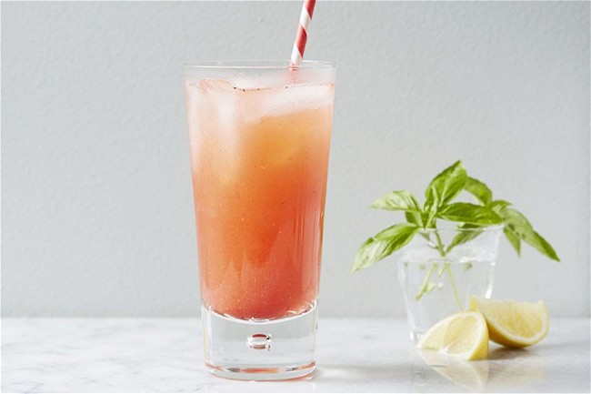 Image of Strawberry Basil Soda