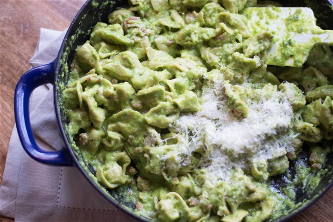 Image of Pea Pesto Tortellini
