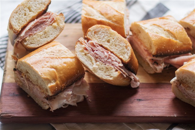 Image of France Meets Italy Prosciutto Cotto Sandwich