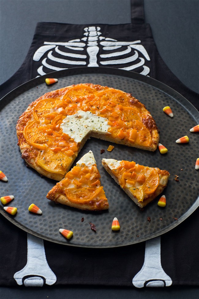 Image of Candy Corn Pizza