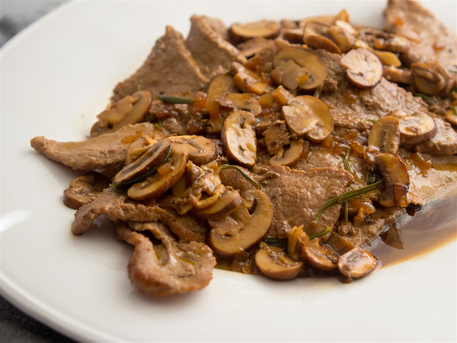 Veal Marsala