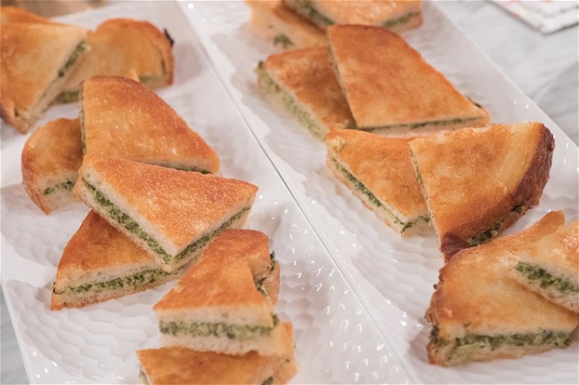 Image of Spinach Artichoke Panini Bites