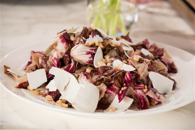 Image of Grilled Radicchio with Ricotta Salata