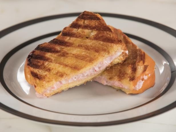 Image of Strawberries-and-Cream Panini