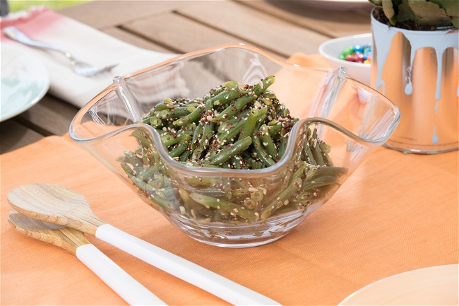 Image of Lemon Speckled Green Bean Salad