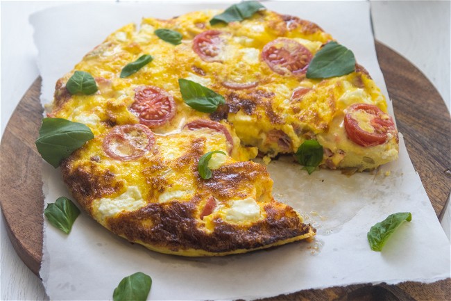 Image of Smoked Trout Frittata
