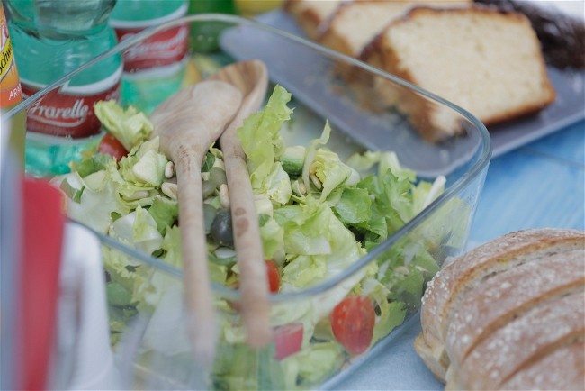 Image of Tomato, Avocado and Escarole Salad