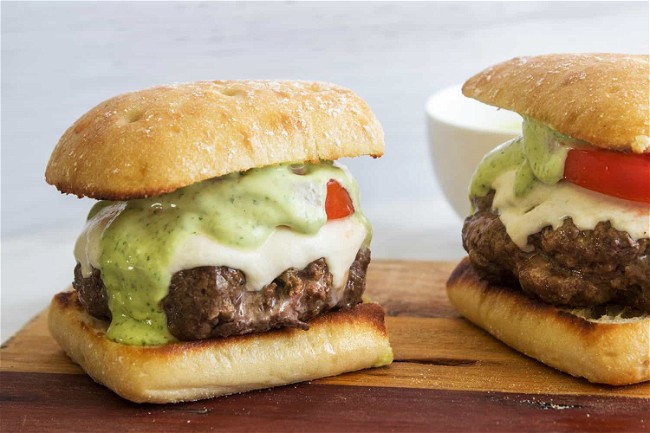 Image of Caprese Burgers