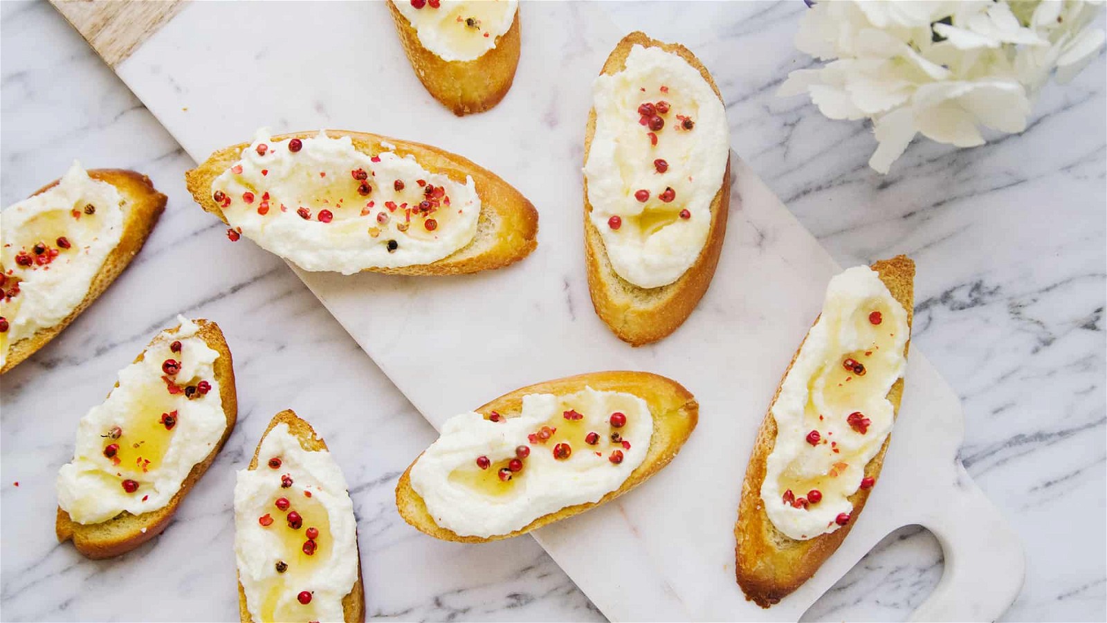 Honey Ricotta Crostini-image