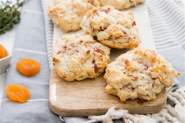 Image of Apricot and Salami Scones