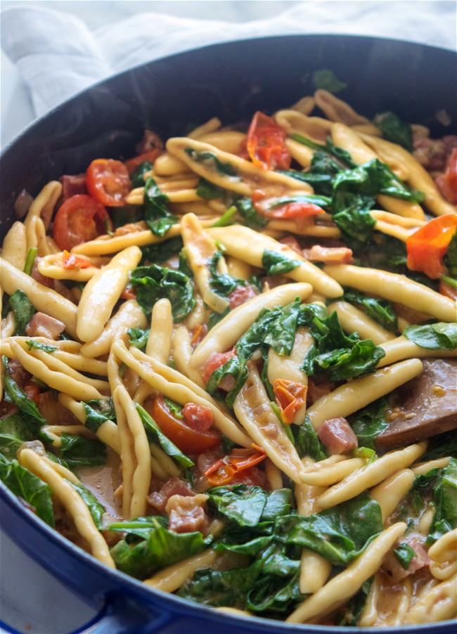 Image of Pancetta and Gorgonzola Cavatelli