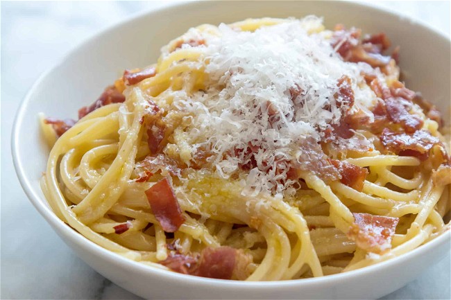 Image of Aglio e Olio with Crispy Prosciutto