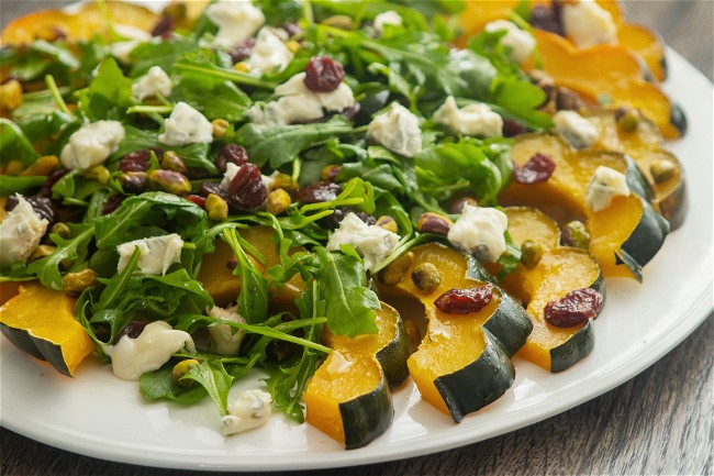 Image of Roasted Squash with Cherries And Pistachios