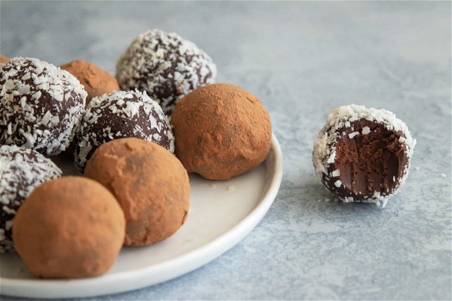 Image of Vegan Chocolate Truffles