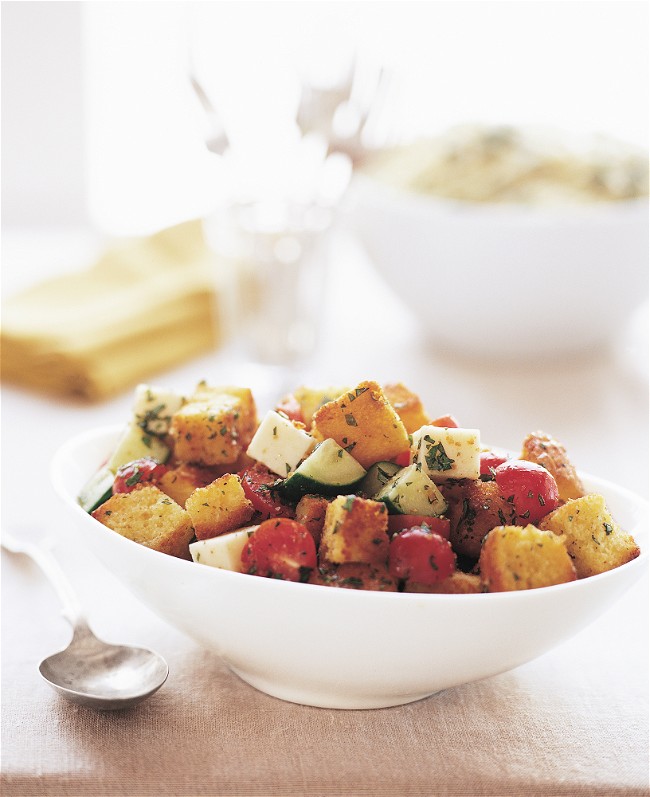 Image of Cornbread Panzanella Salad