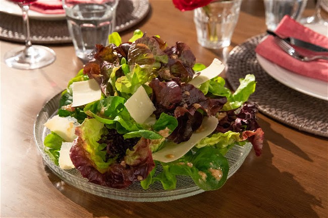Image of Baby Lettuces with Shallot Vinaigrette