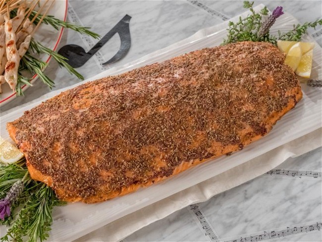 Image of Slow Roasted Mustard Salmon