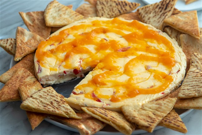 Image of Savory Red Pepper Cheesecake