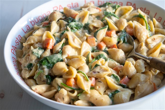 Image of Pasta with Creamy White Beans