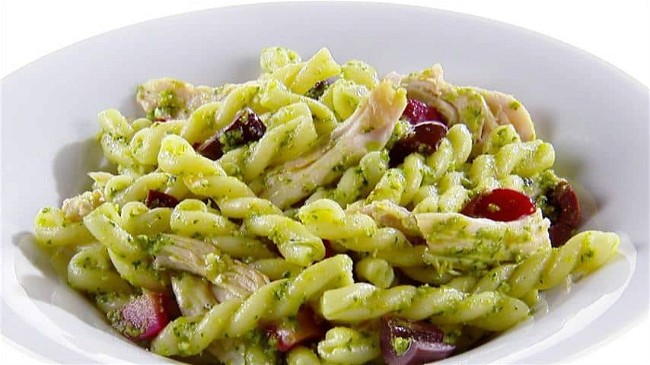 Image of Gemelli with Kale Pesto and Olives