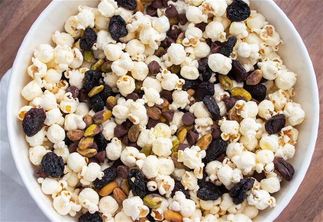 Image of Olive Oil Popcorn Trail Mix
