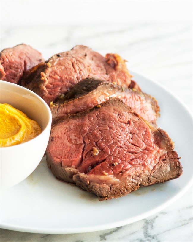 Image of Beef Tenderloin with Curry Mayo