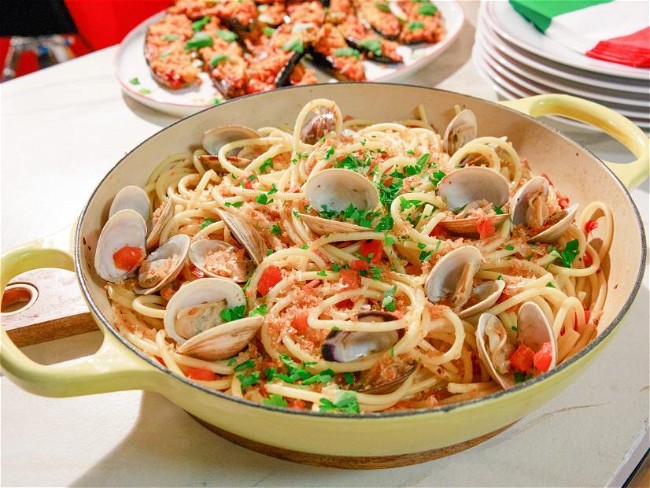 Image of Bucatini a la Clams Casino