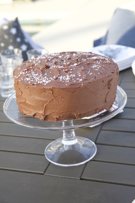 Image of Salted Chocolate Cake