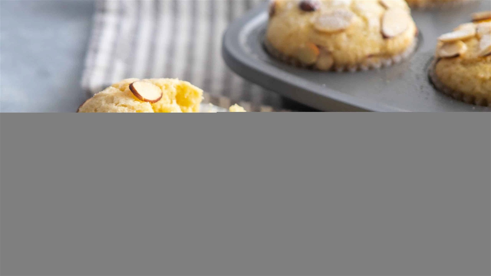Nonna&#39;s Lemon Almond Ricotta Muffins-image