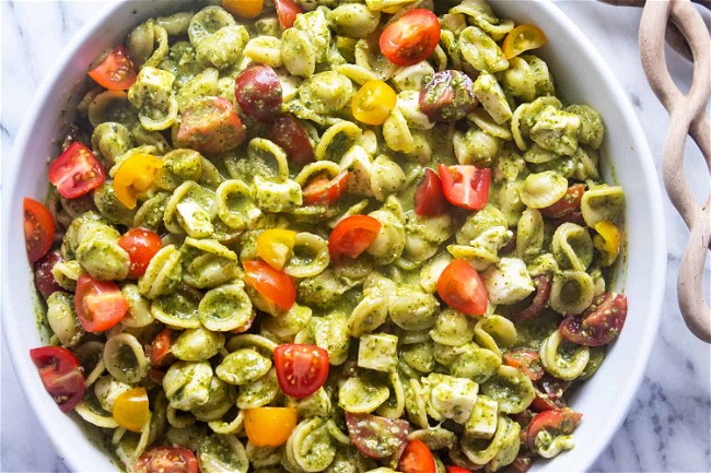 Image of Orecchiette Pasta with Almond Pesto