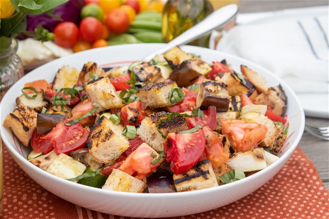 Image of Grilled Panzanella Salad