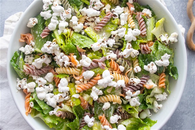 Image of Caesar's Popcorn Pasta Salad
