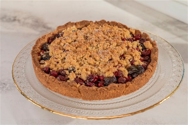 Image of Cherry and Cranberry Cobbler
