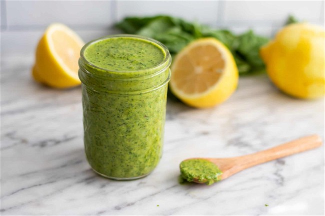 Image of Vegan Pesto Dressing