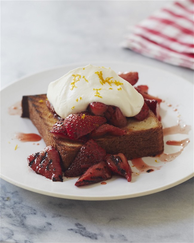 Image of Grilled Strawberry Shortcake
