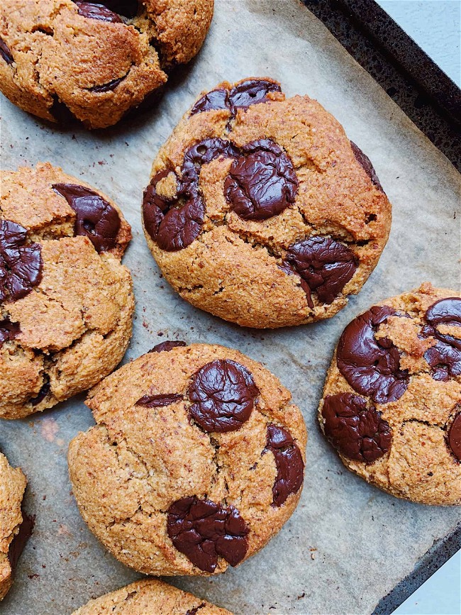 Image of One-Bowl Chocolate Chip Pumpkin Cookies
