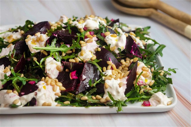 Image of Roasted Beet and Burrata Salad