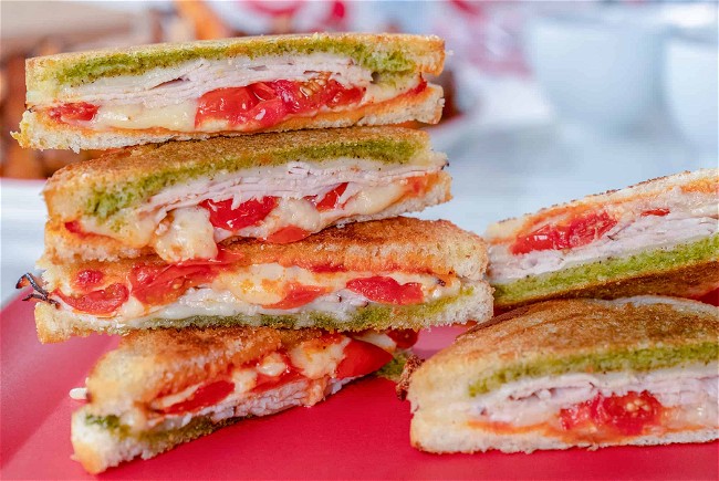 Image of Turkey Parmesan Panini