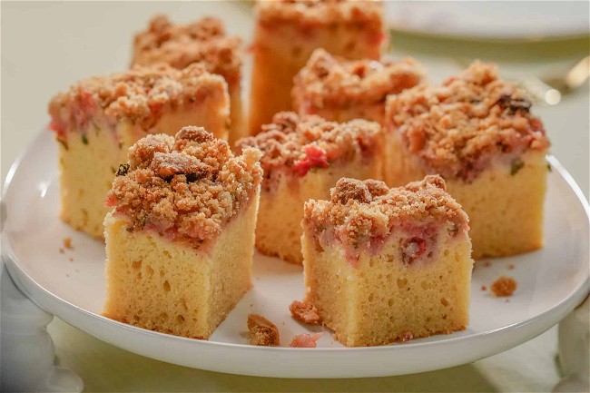 Image of Strawberry Basil Coffee Cake