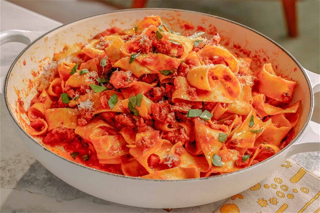 Image of Pappardelle with Sausage Ragu