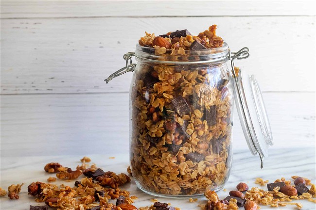 Image of Sweet and Salty Chocolate Granola