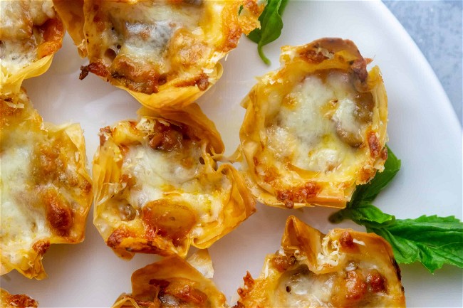 Image of Eggplant Parmesan Bites