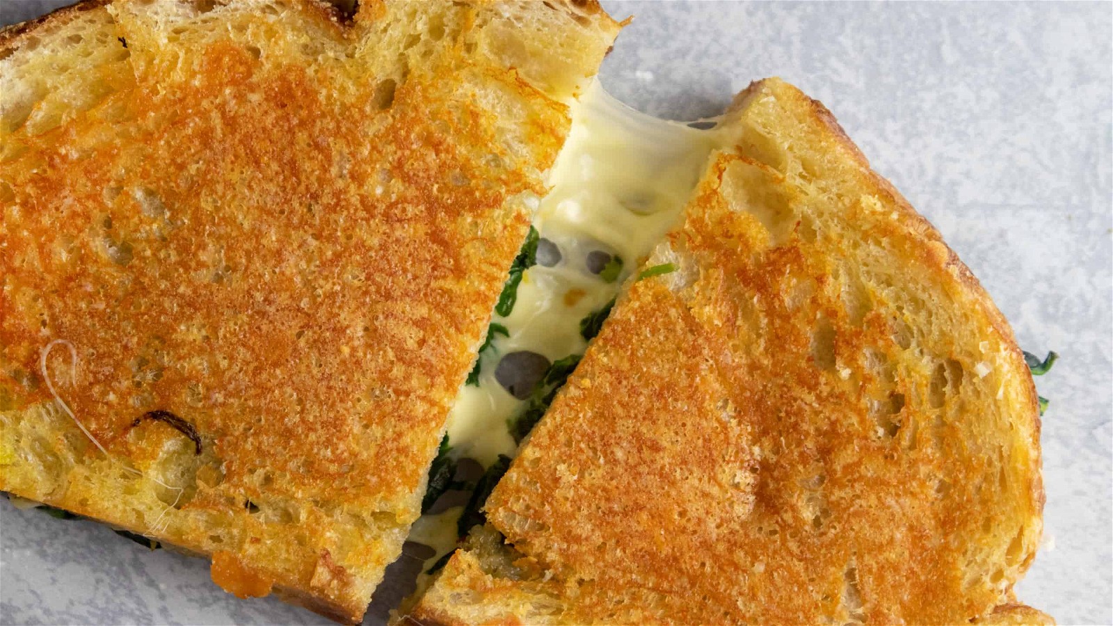 Spinach Dip Grilled Cheese-image