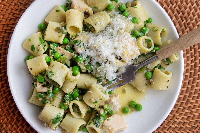 Image of Pantry Pasta With Tuna And Olive Tapenade