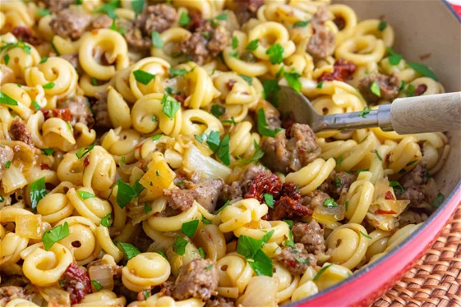 Image of Pasta With Roasted Fennel And Sausage