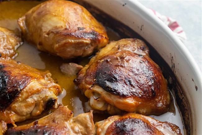 Image of Honey Dijon Chicken Thighs