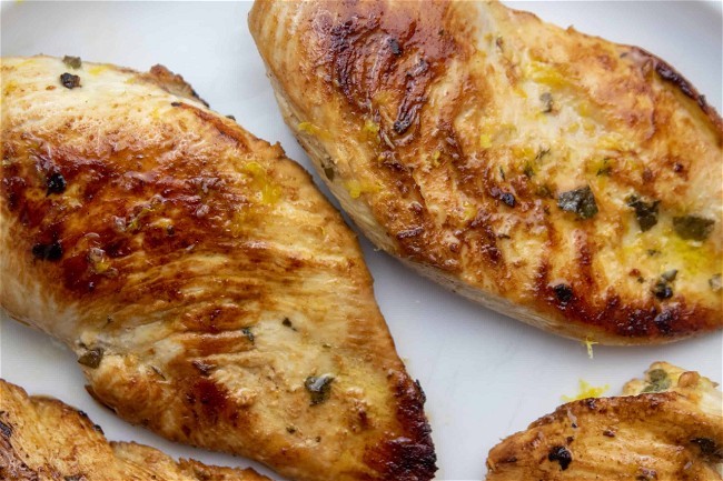 Image of Lemon and Oregano Pounded Chicken