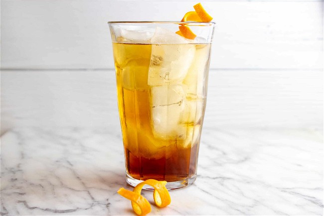 Image of Amaro Whiskey Spritz