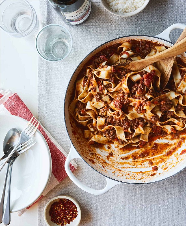 Image of Spicy Lamb Bolognese